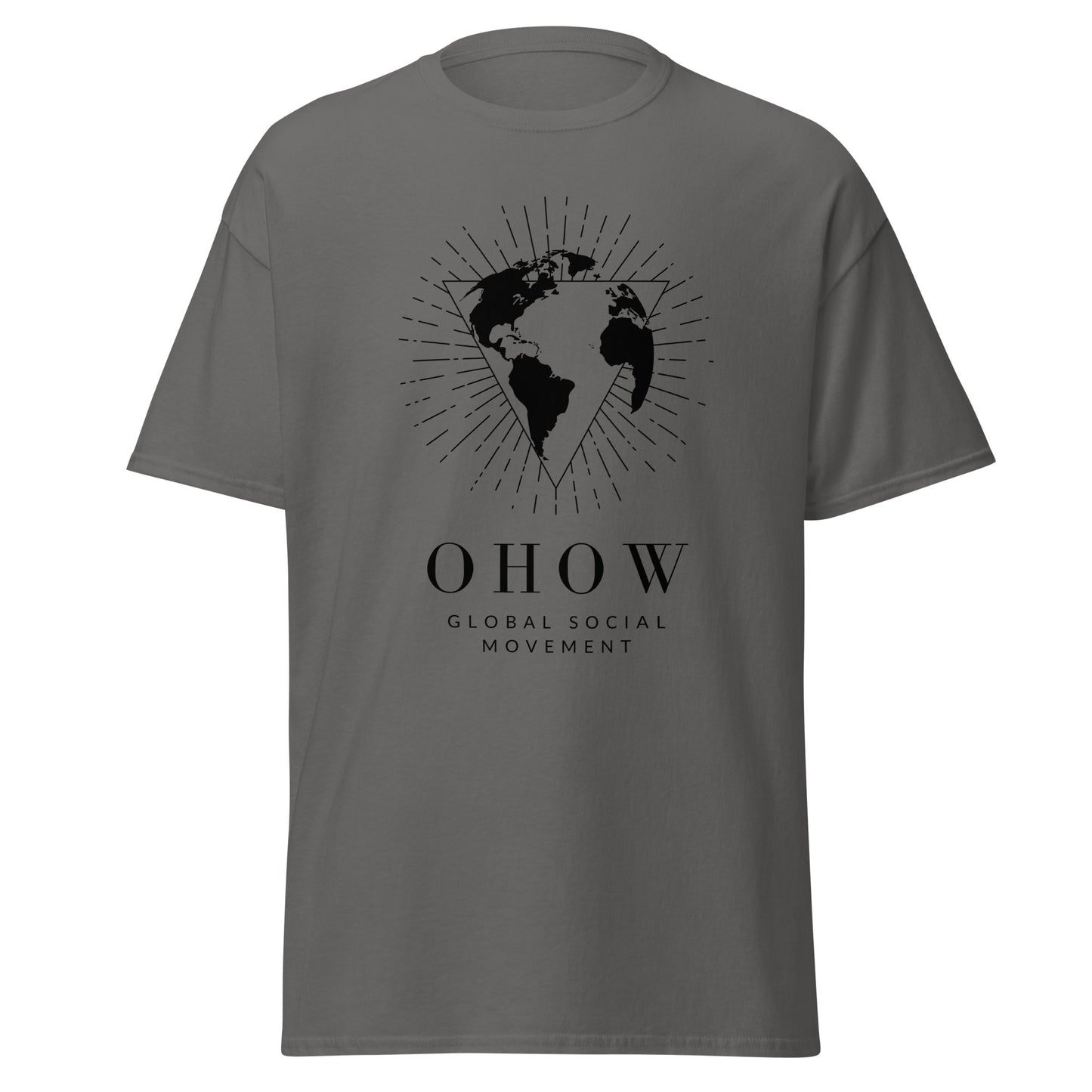 OHOW social global movement Unisex T-shirt