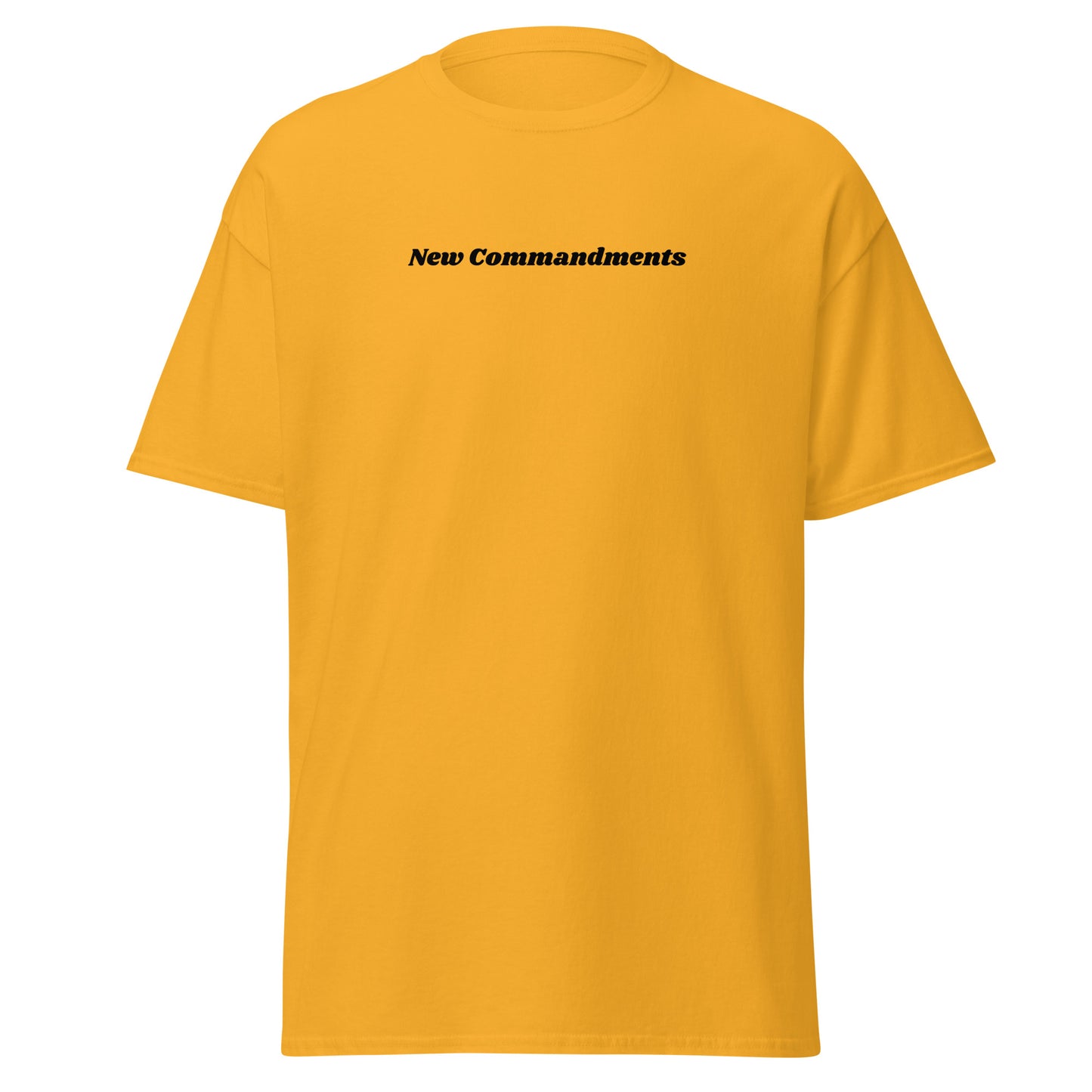 New Commandments T-shirt
