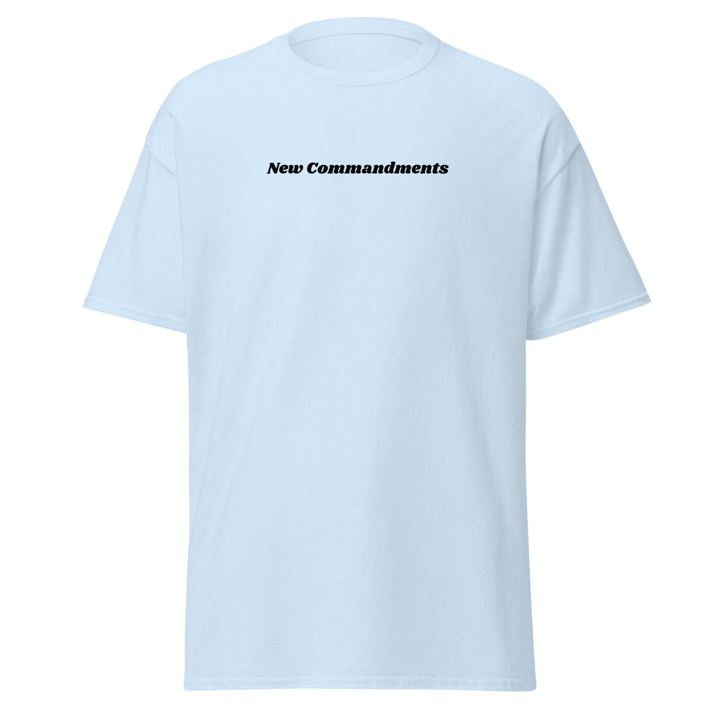 New Commandments T-shirt