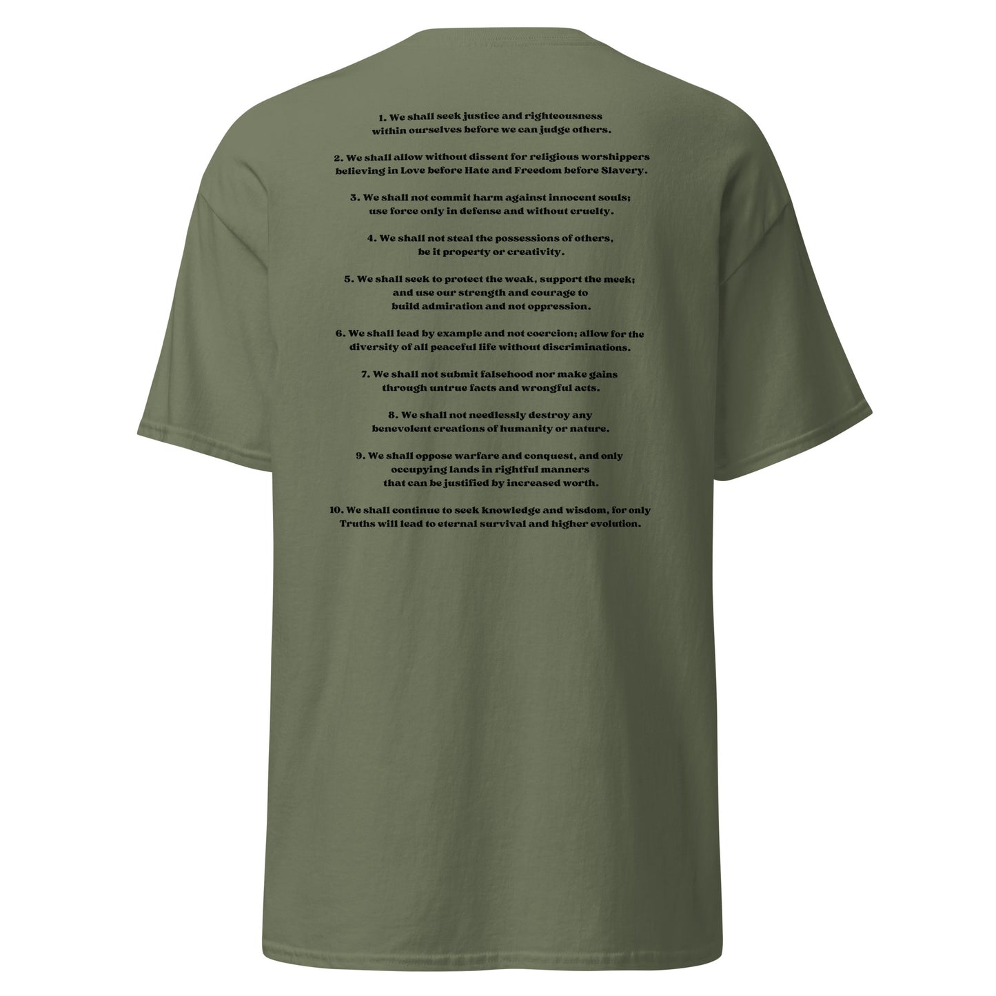 New Commandments T-shirt