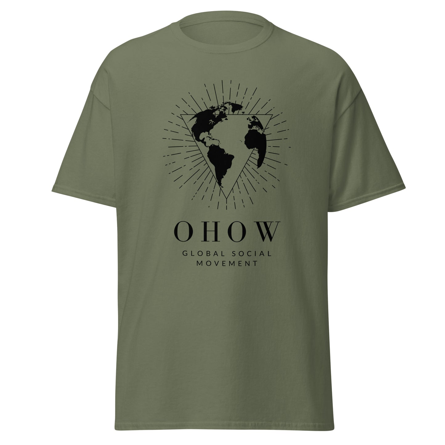OHOW social global movement Unisex T-shirt