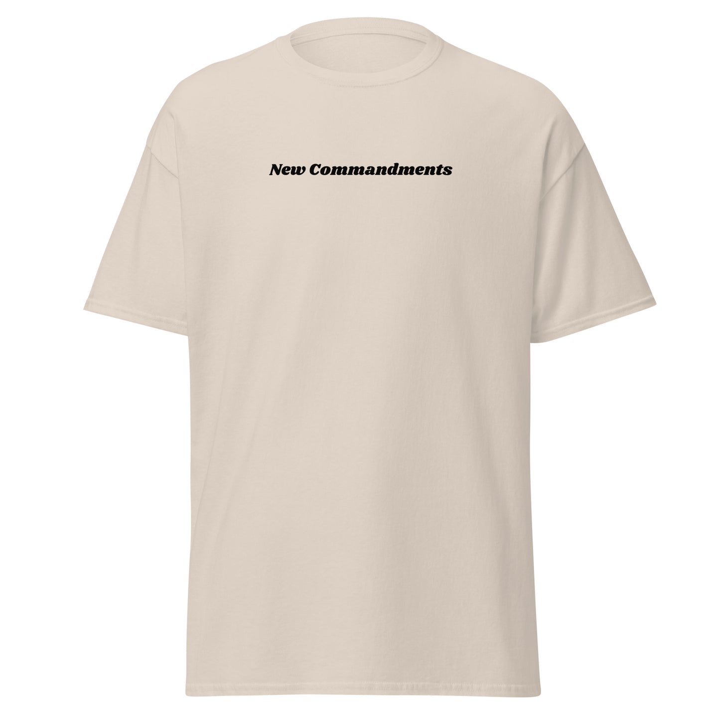 New Commandments T-shirt
