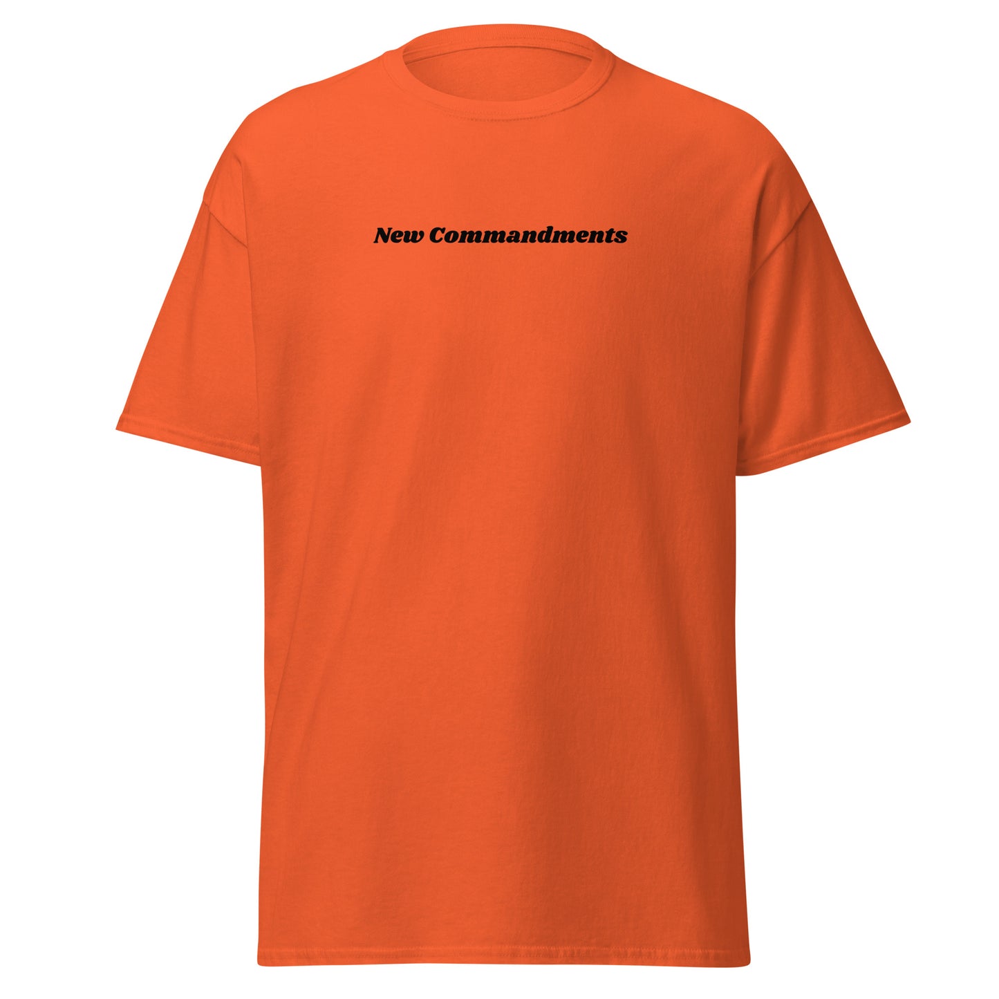 New Commandments T-shirt