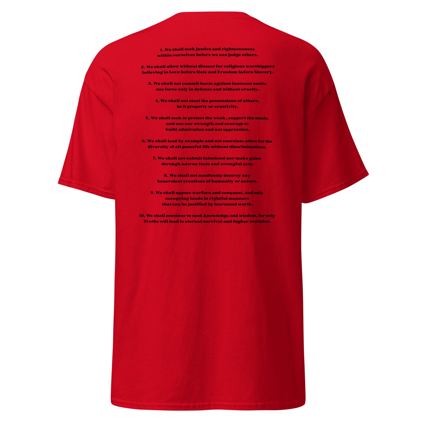 New Commandments T-shirt