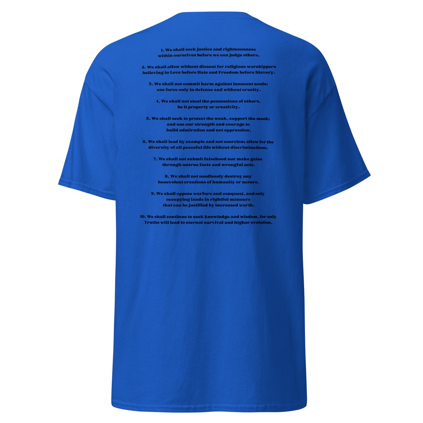 New Commandments T-shirt