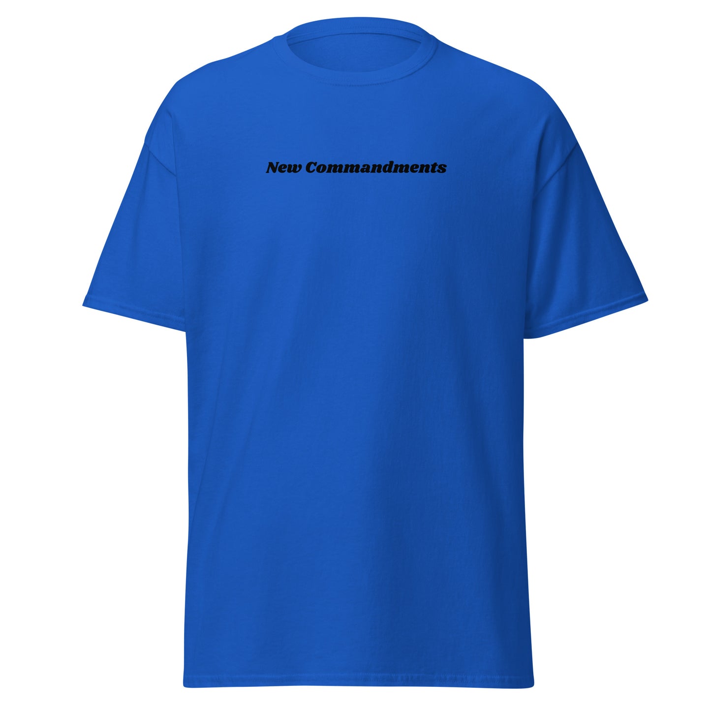 New Commandments T-shirt