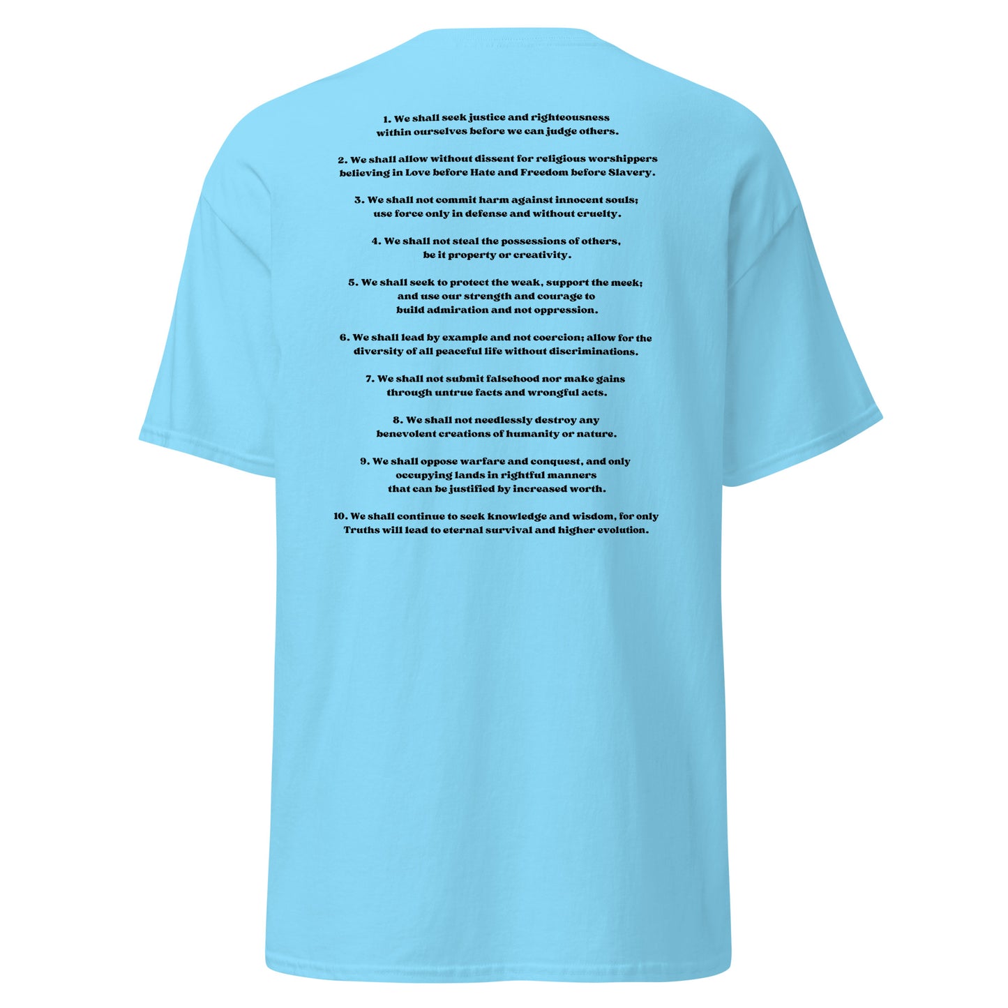 New Commandments T-shirt