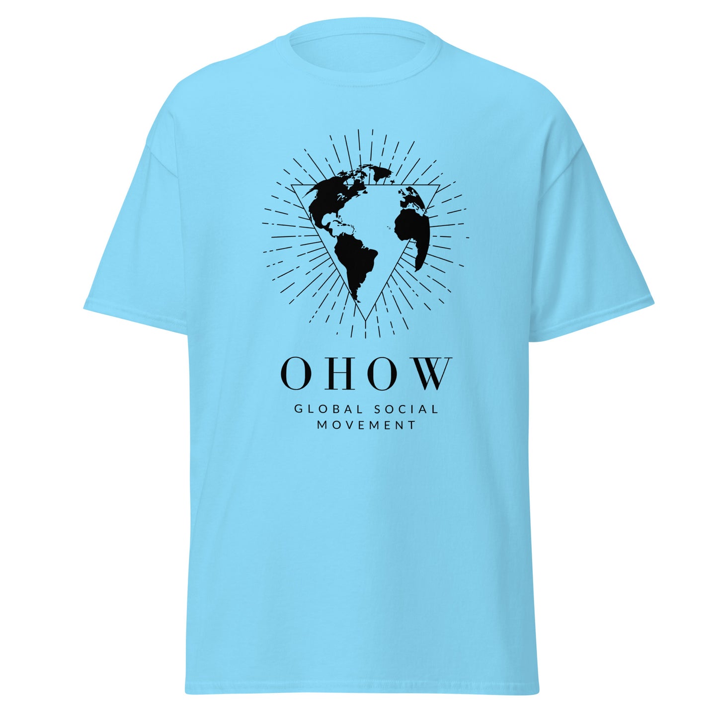 OHOW social global movement Unisex T-shirt