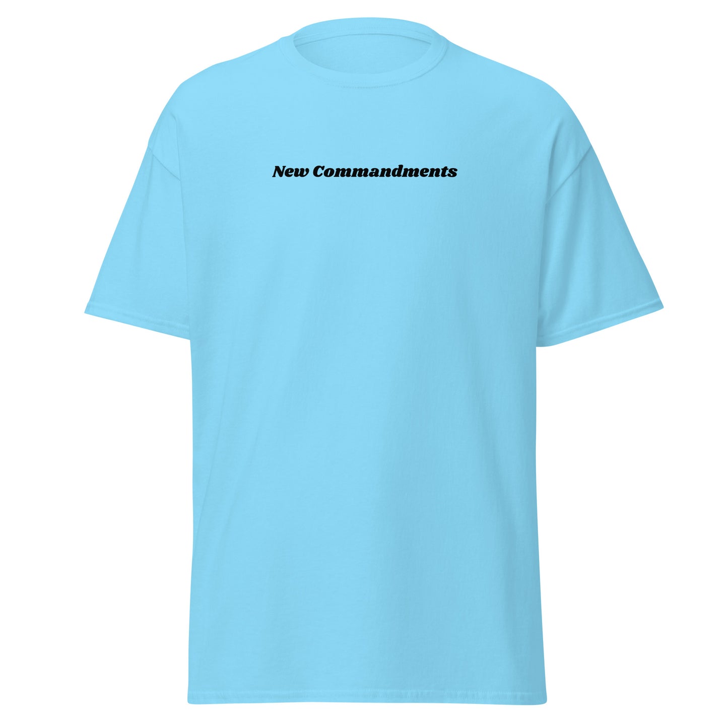 New Commandments T-shirt