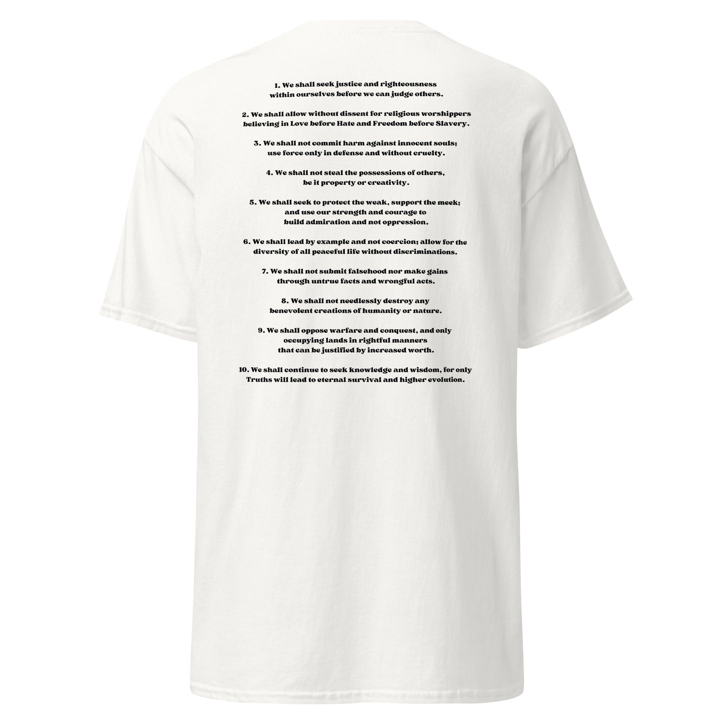 New Commandments T-shirt