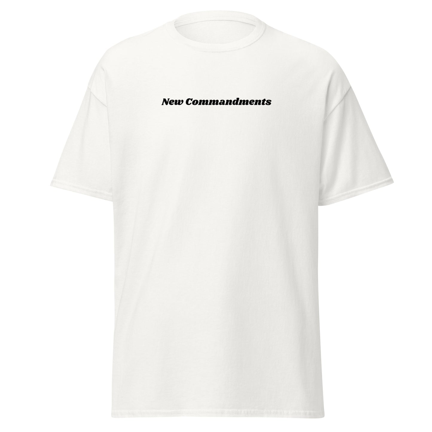 New Commandments T-shirt