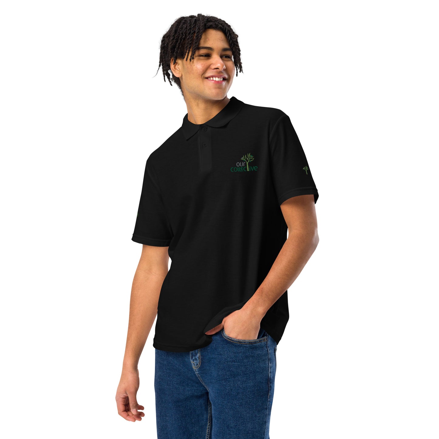 Our Collective deluxe Unisex Polo Shirt