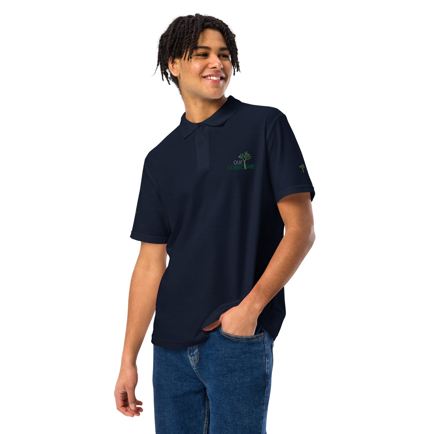 Our Collective deluxe Unisex Polo Shirt