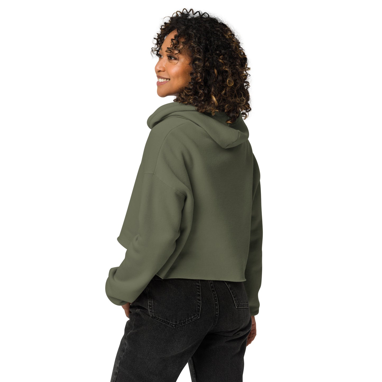 OHOW deluxe Crop Hoodie