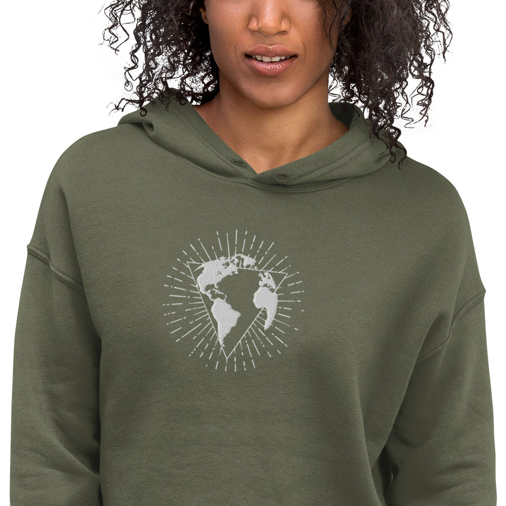 OHOW deluxe Crop Hoodie