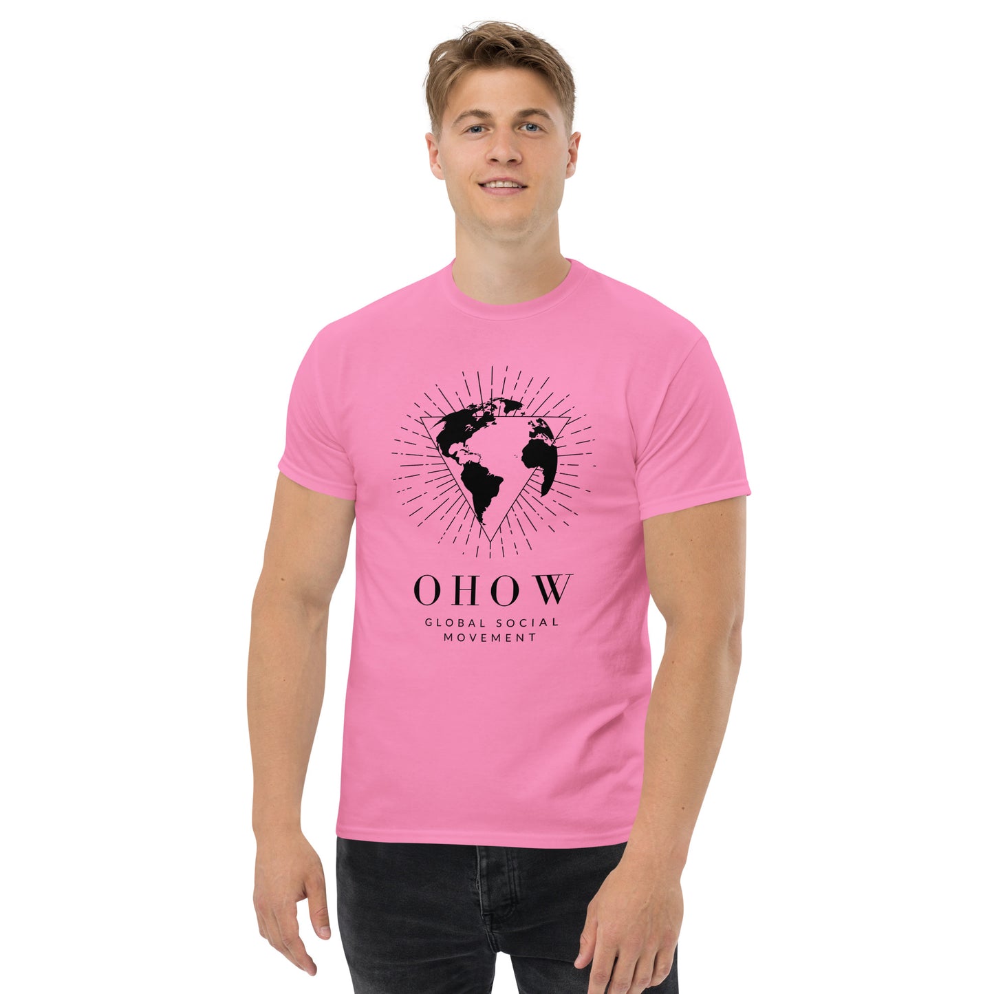 OHOW social global movement Unisex T-shirt