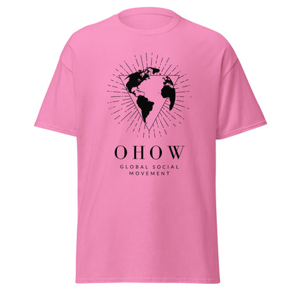 OHOW social global movement Unisex T-shirt