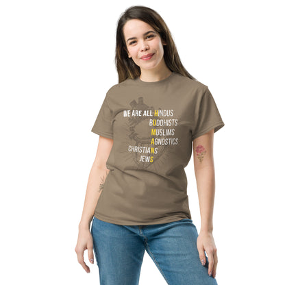 We are Humans Unisex T-shirt