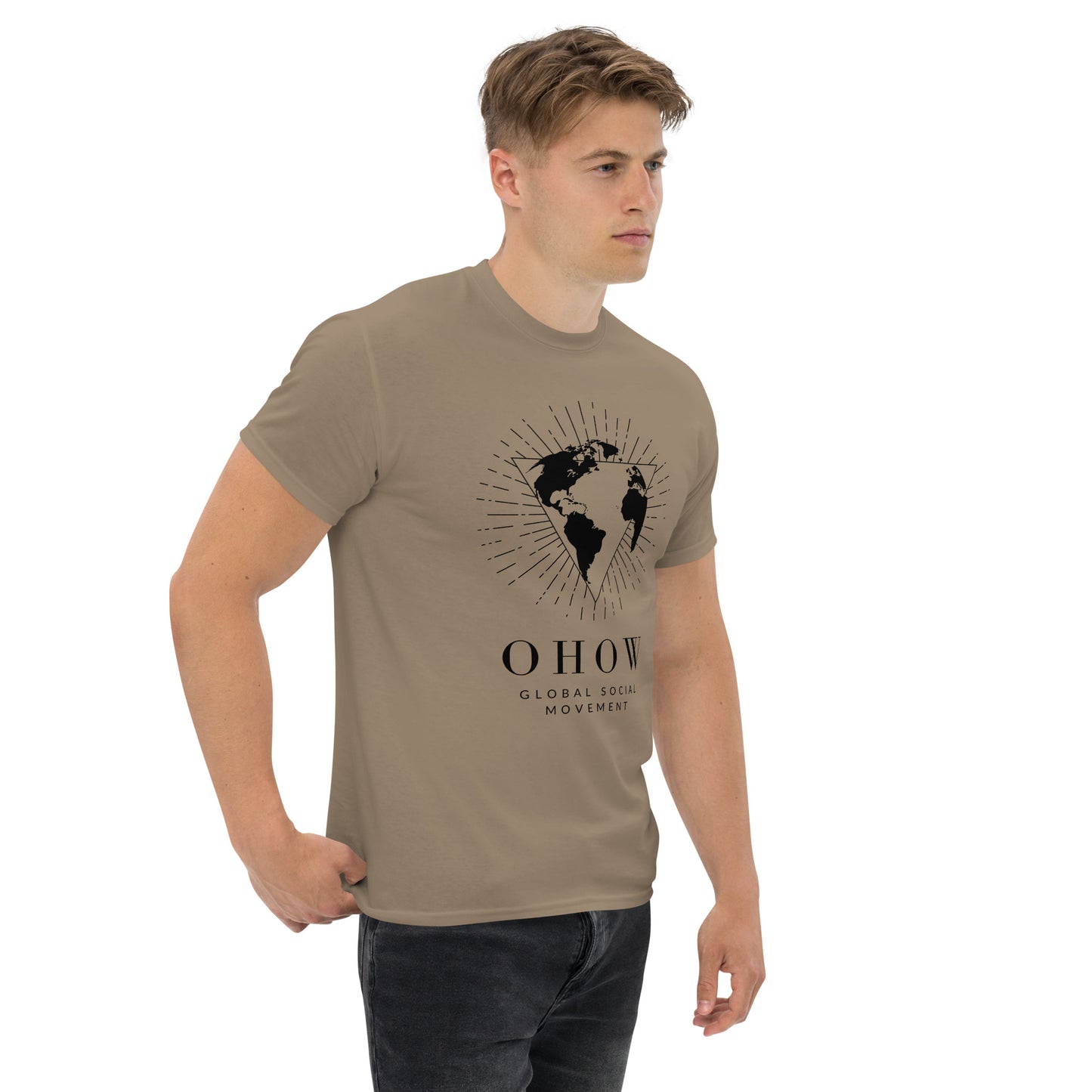 OHOW social global movement Unisex T-shirt