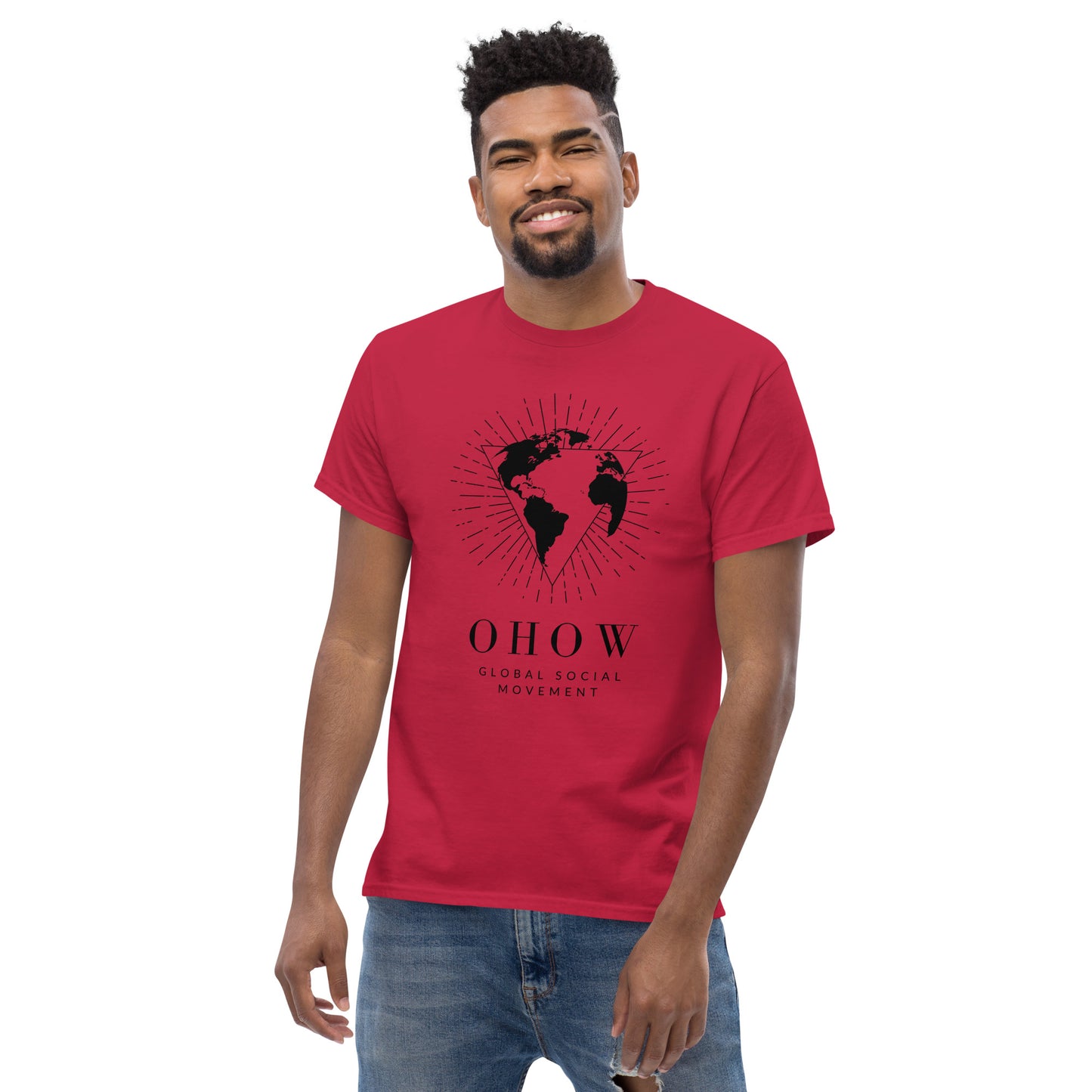 OHOW social global movement Unisex T-shirt