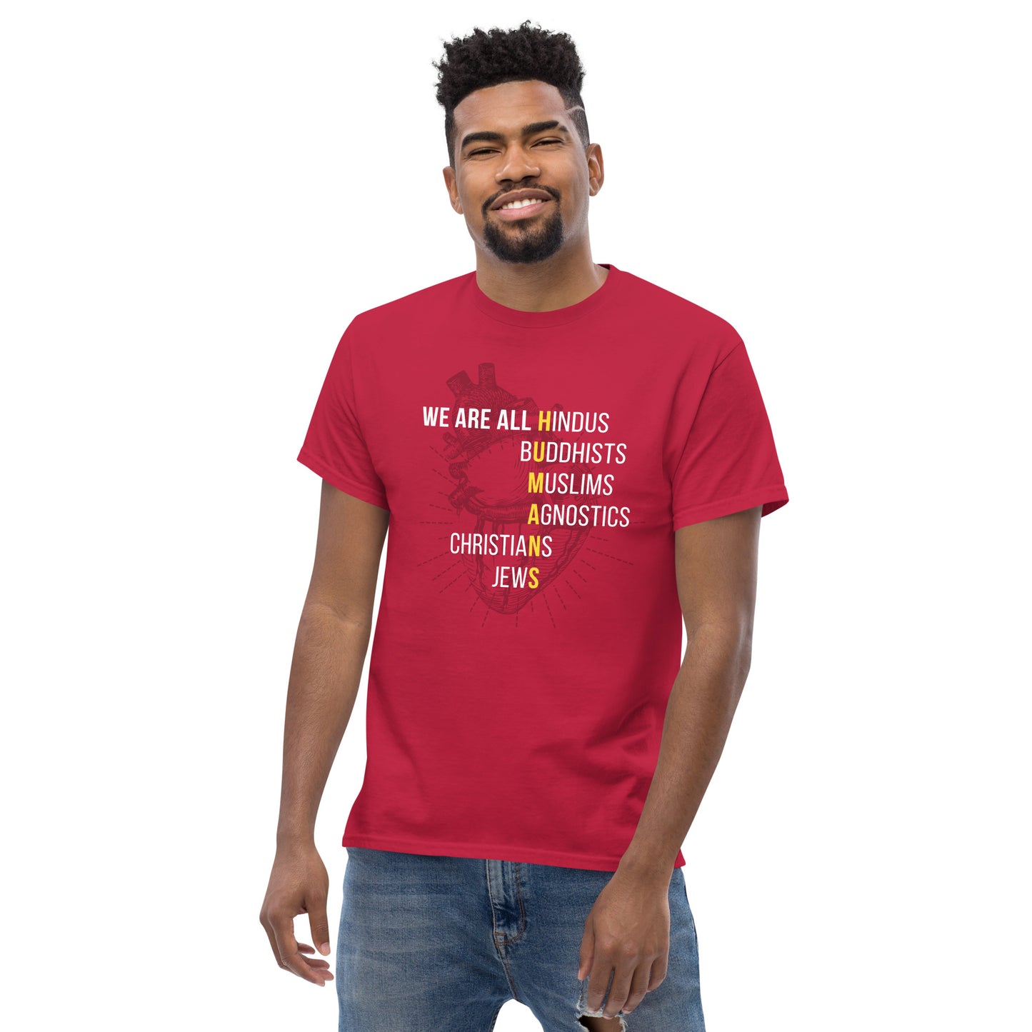 We are Humans Unisex T-shirt