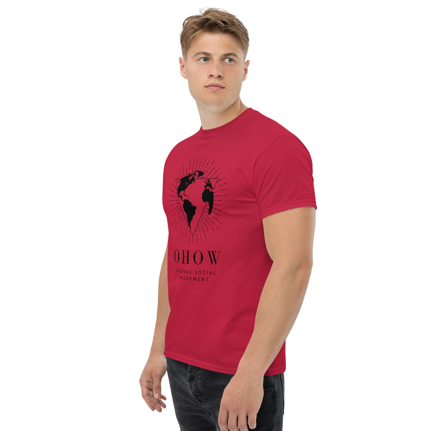 OHOW social global movement Unisex T-shirt