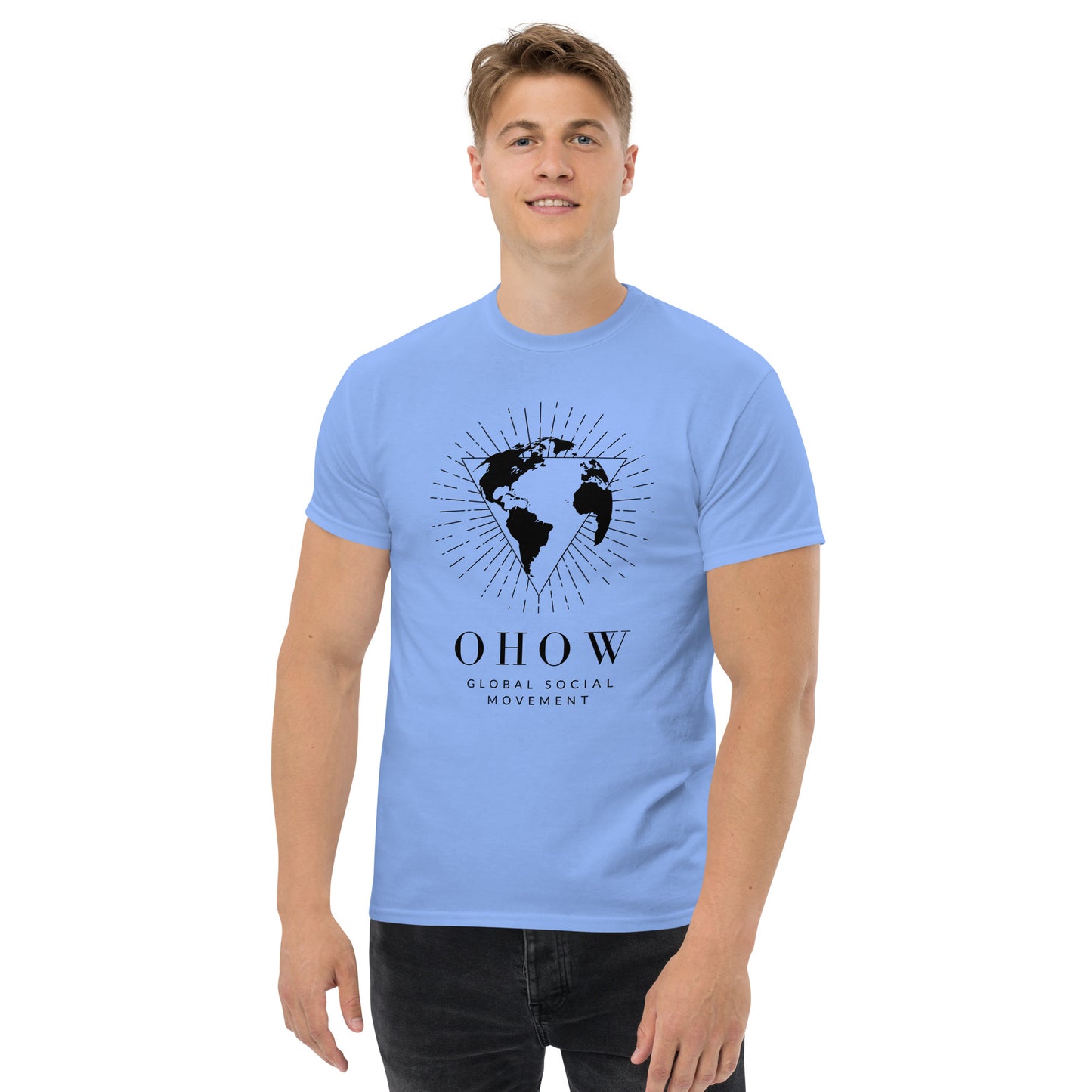 OHOW social global movement Unisex T-shirt