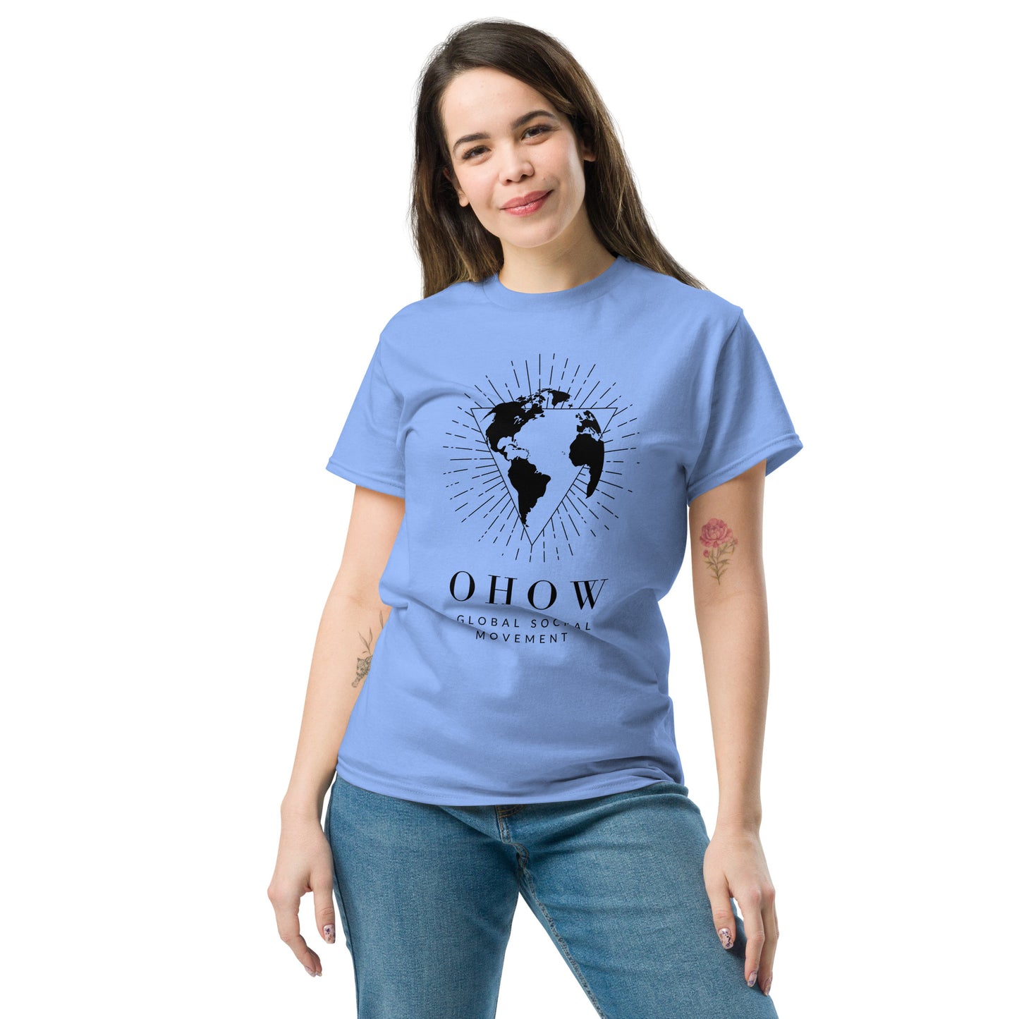 OHOW social global movement Unisex T-shirt