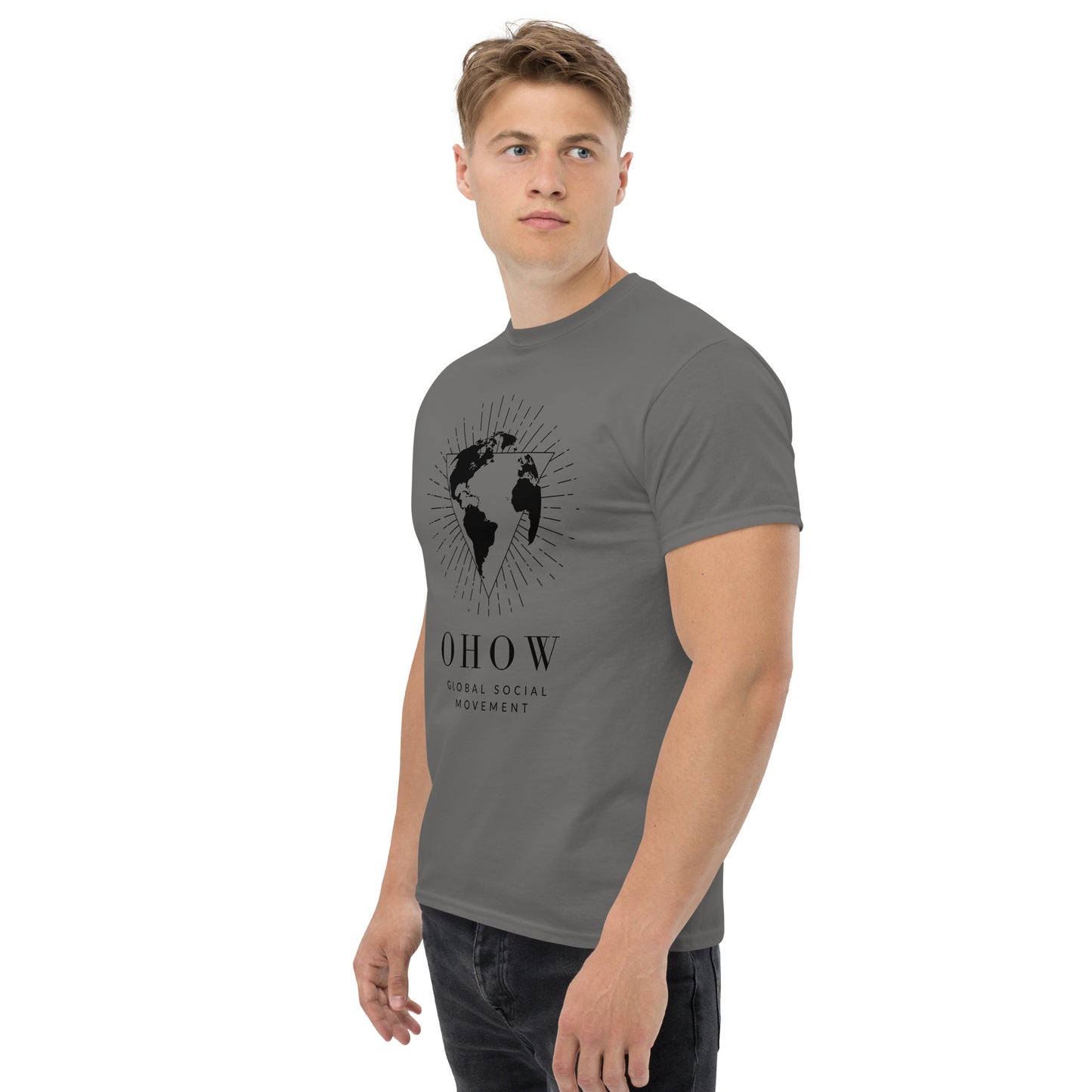 OHOW social global movement Unisex T-shirt