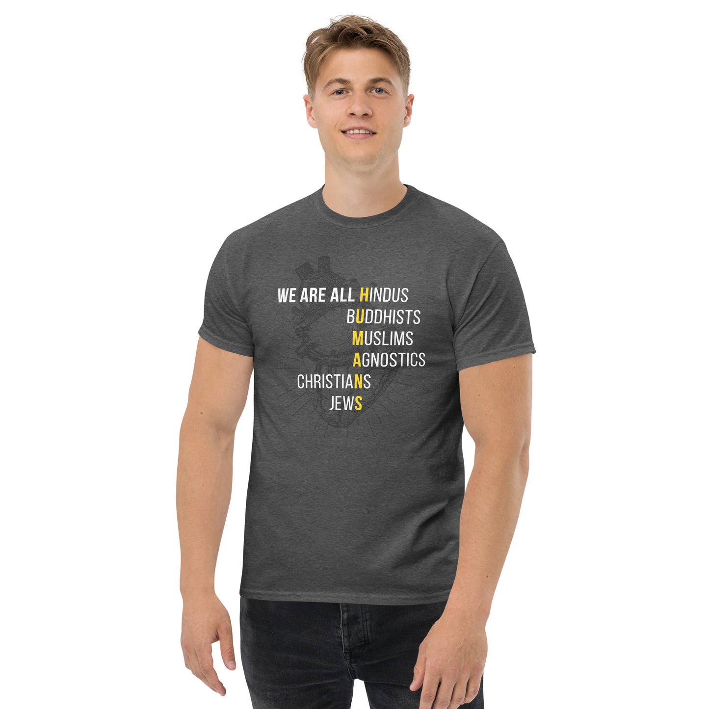 We are Humans Unisex T-shirt