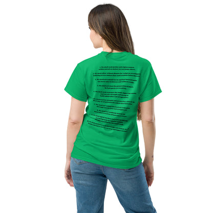 New Commandments T-shirt