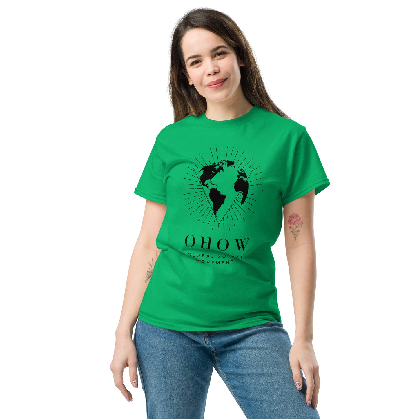 OHOW social global movement Unisex T-shirt