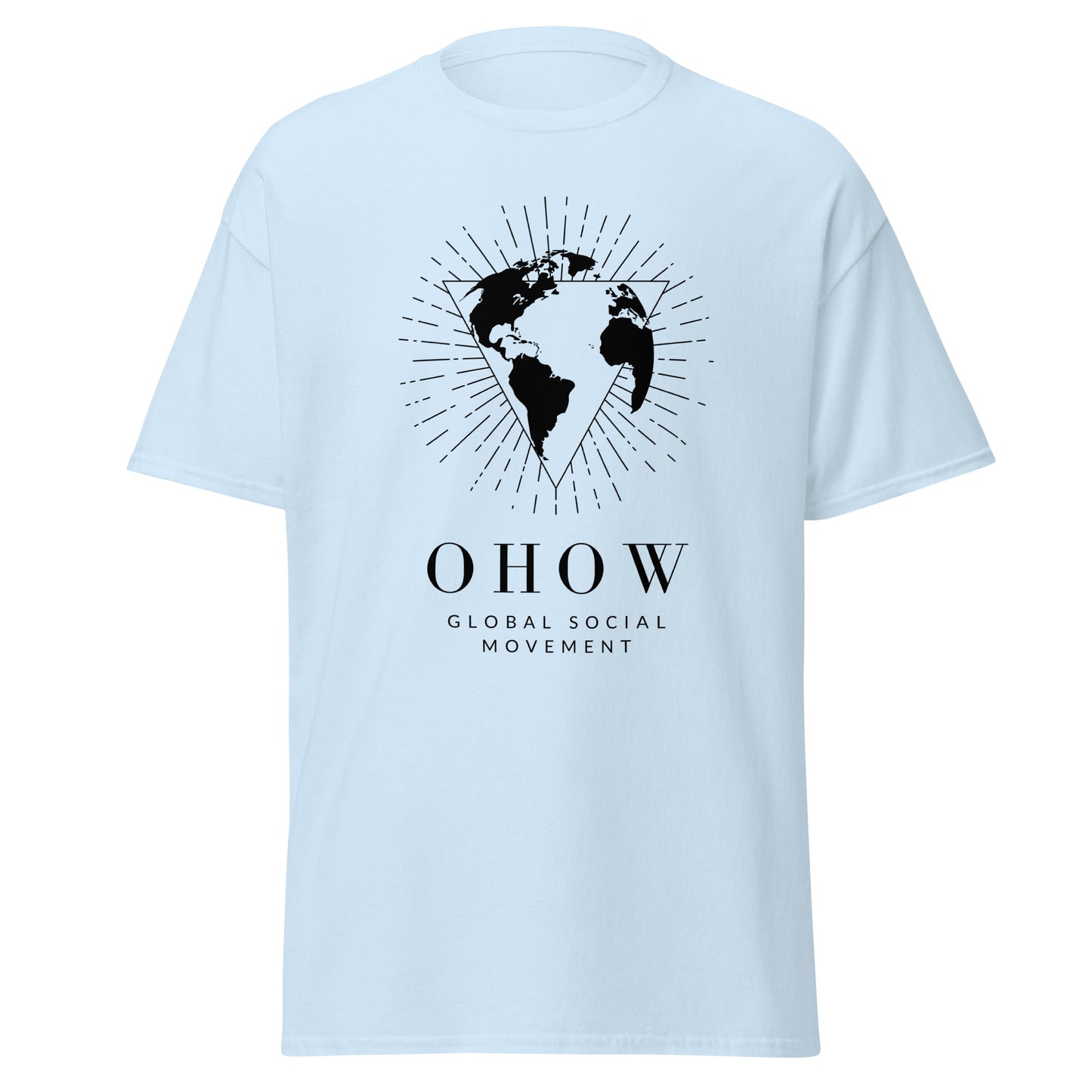 OHOW social global movement Unisex T-shirt