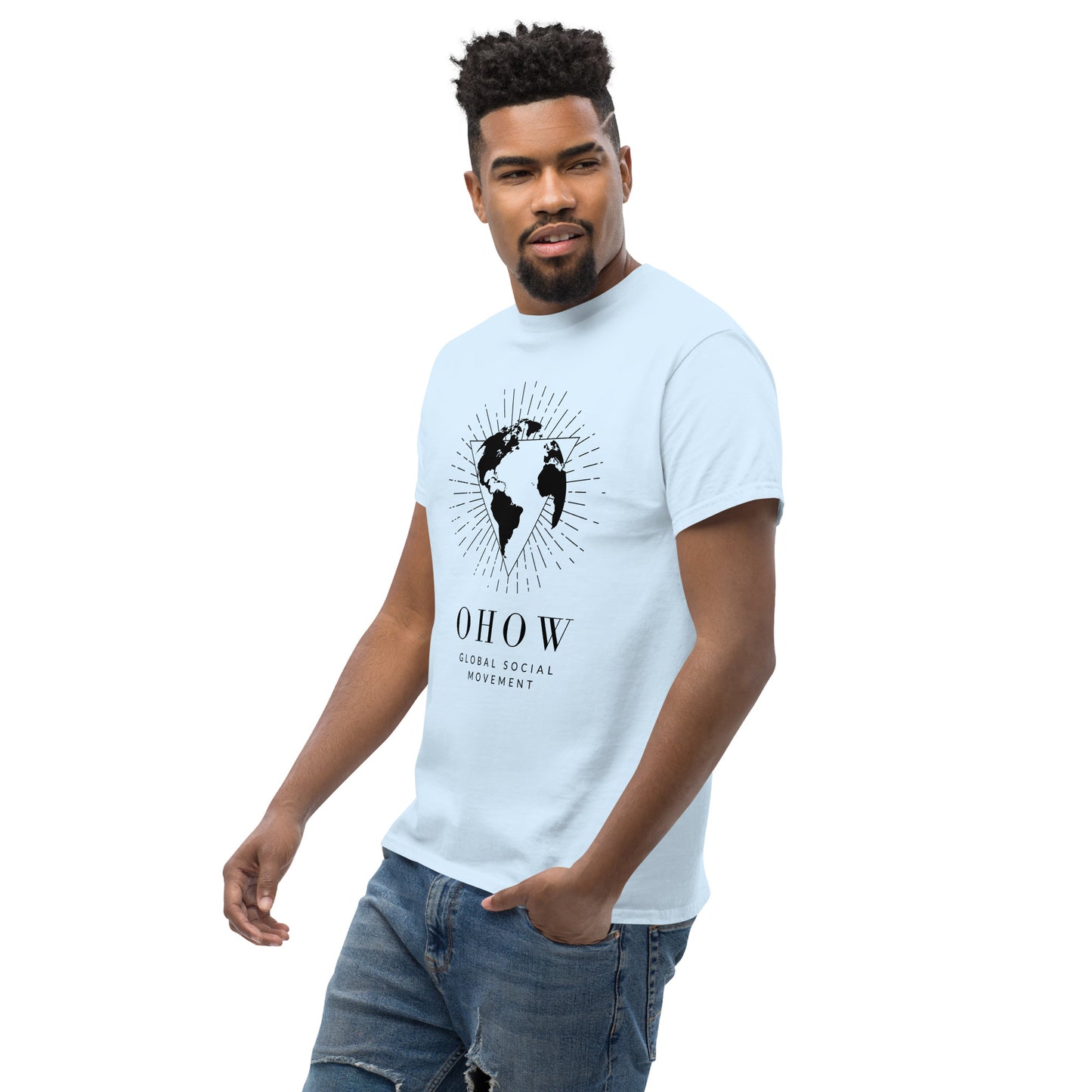 OHOW social global movement Unisex T-shirt