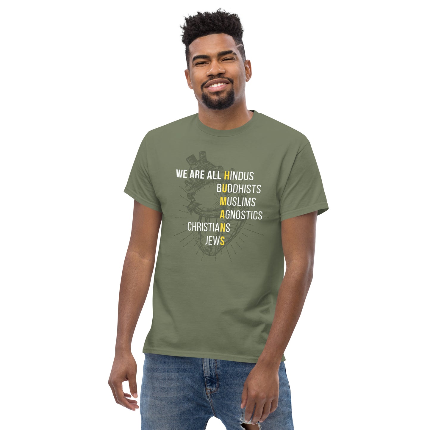 We are Humans Unisex T-shirt