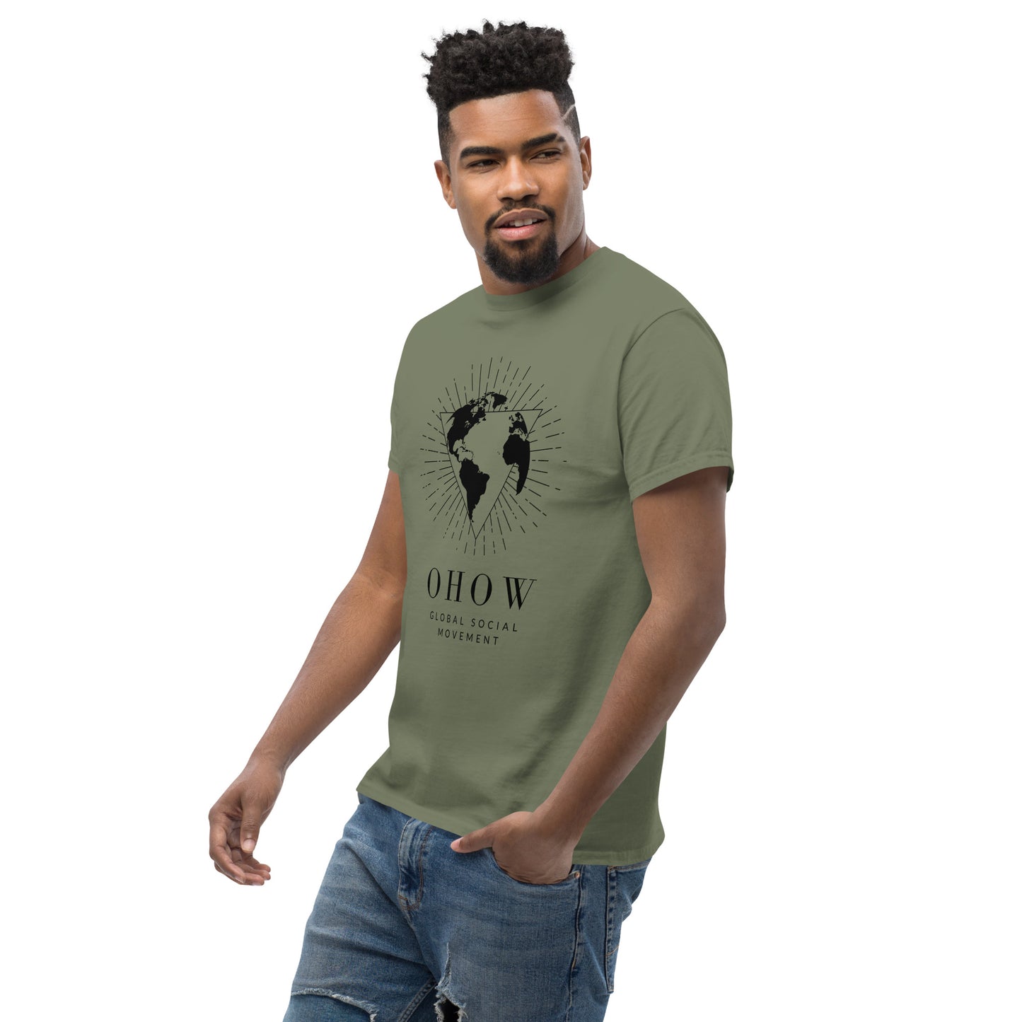 OHOW social global movement Unisex T-shirt