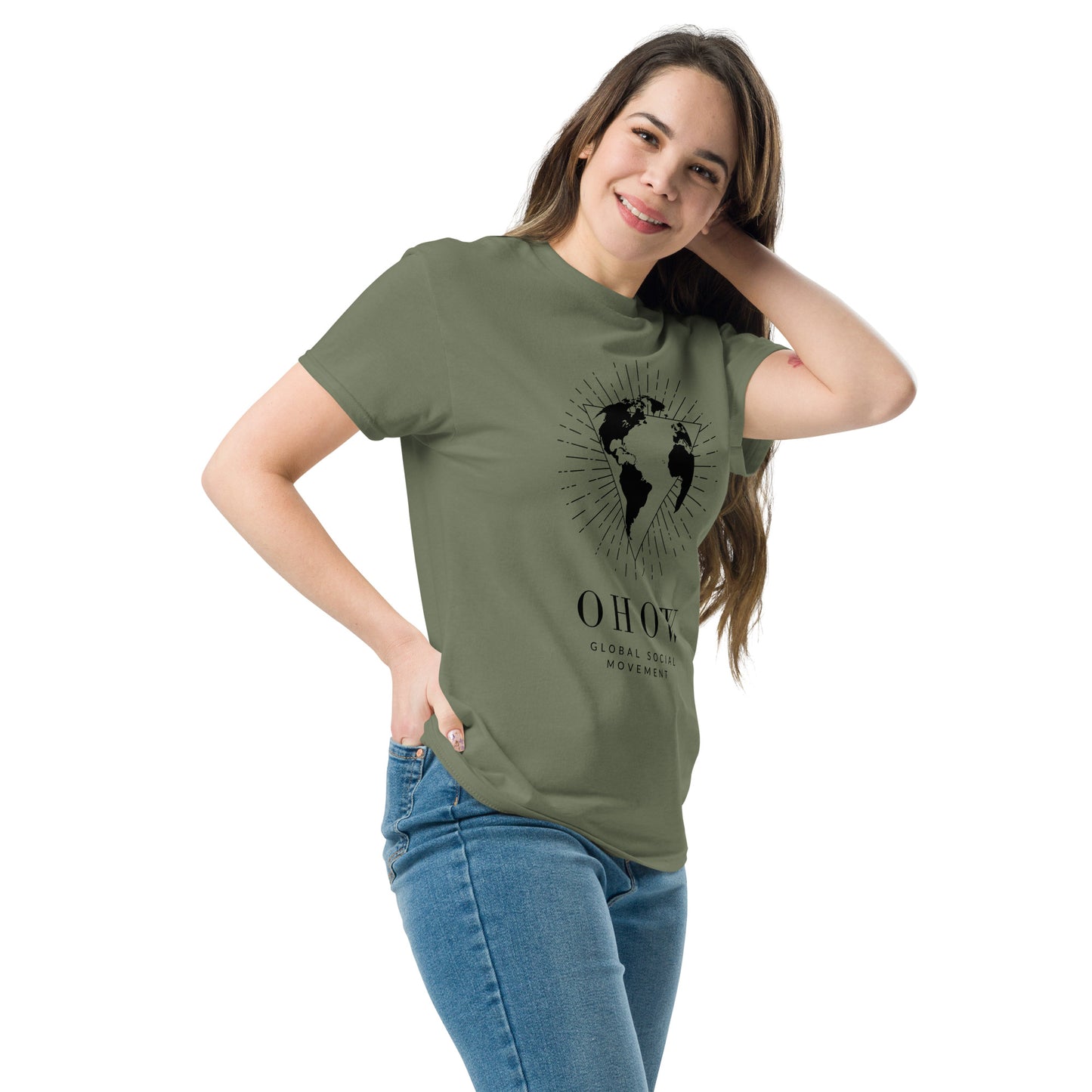 OHOW social global movement Unisex T-shirt