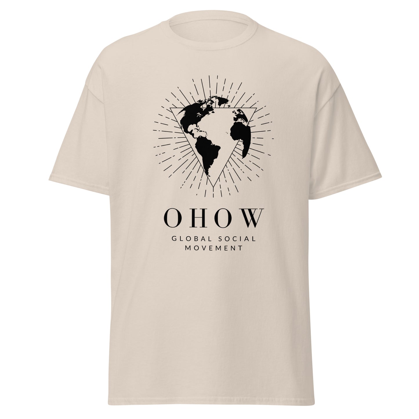 OHOW social global movement Unisex T-shirt