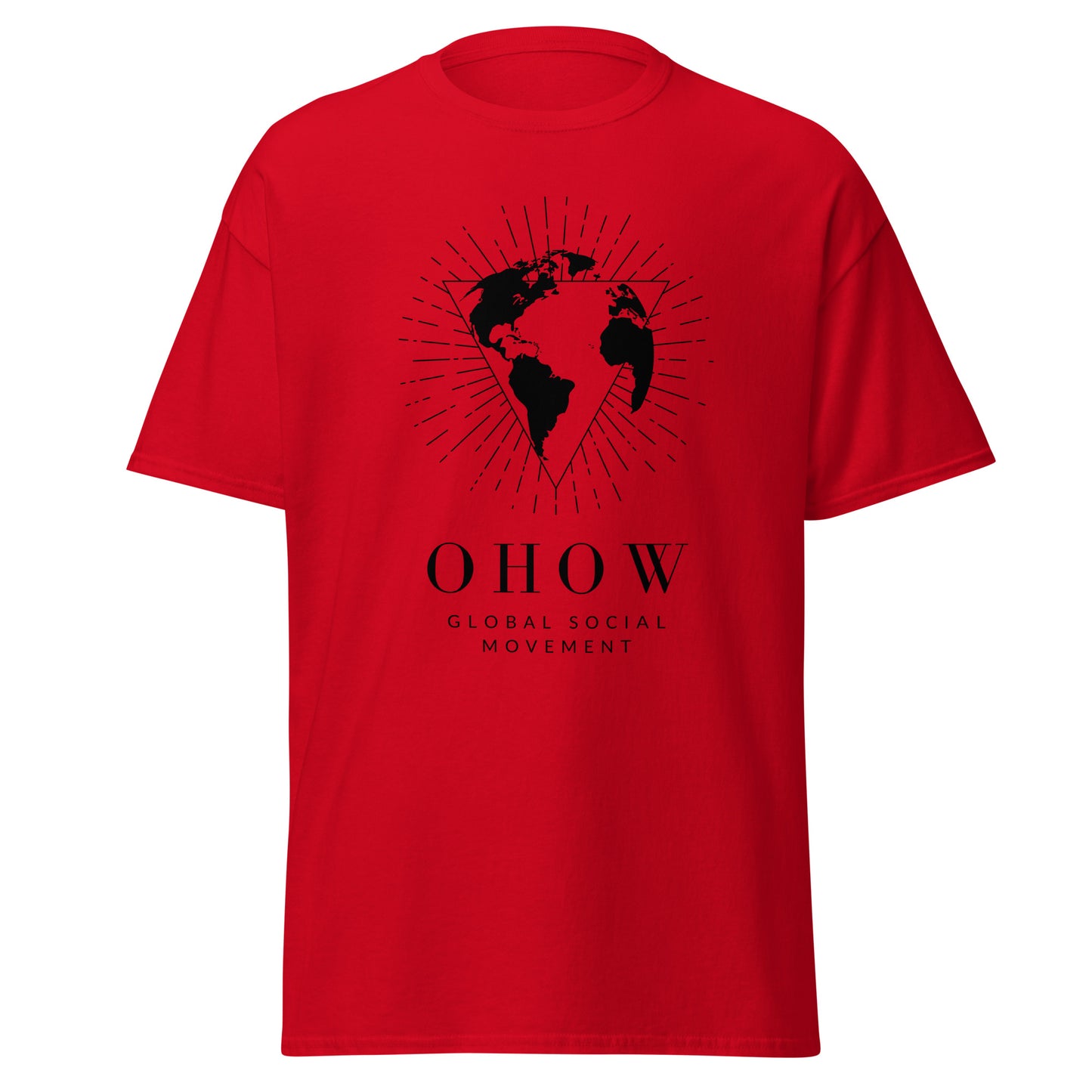 OHOW social global movement Unisex T-shirt