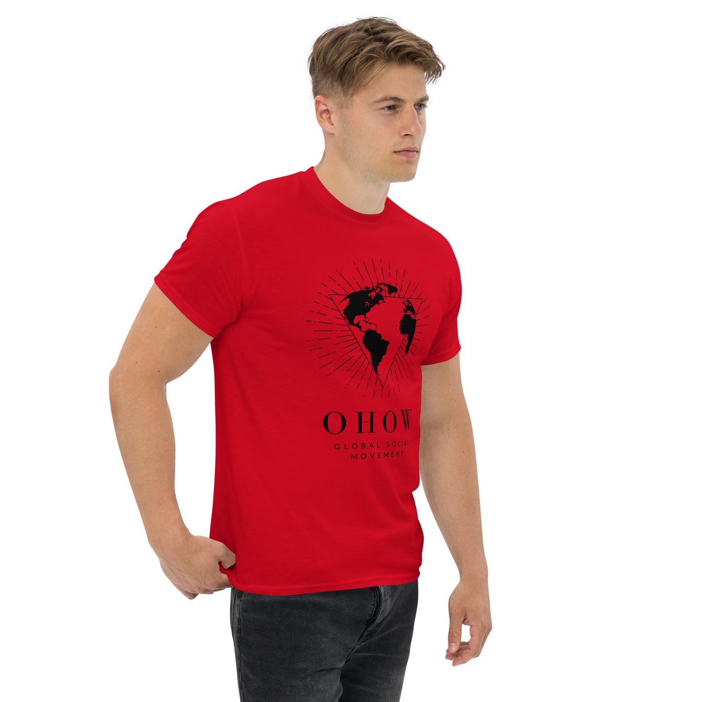 OHOW social global movement Unisex T-shirt