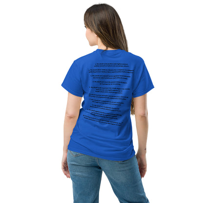 New Commandments T-shirt