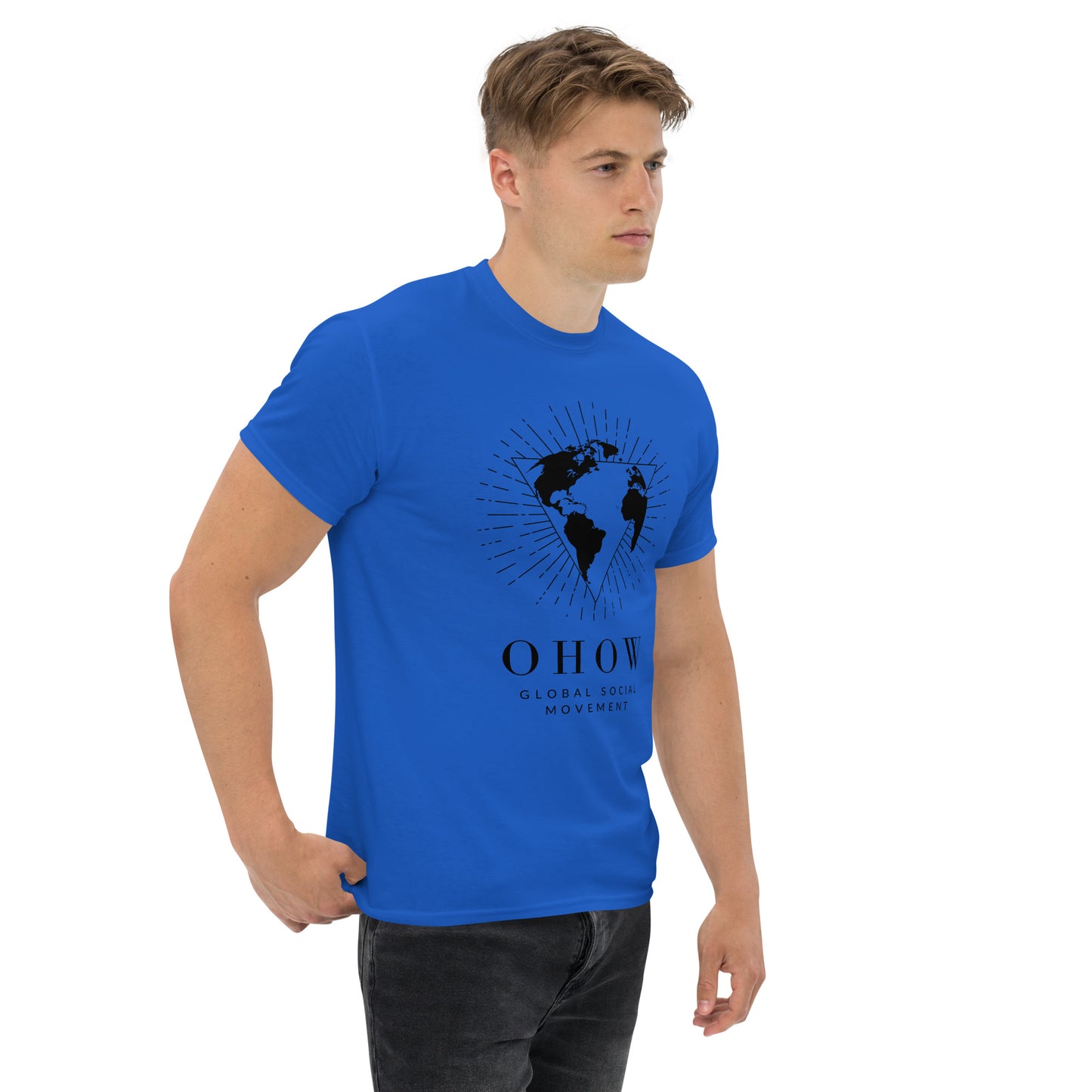 OHOW social global movement Unisex T-shirt