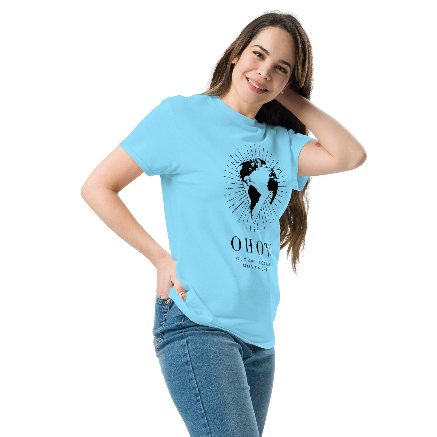 OHOW social global movement Unisex T-shirt