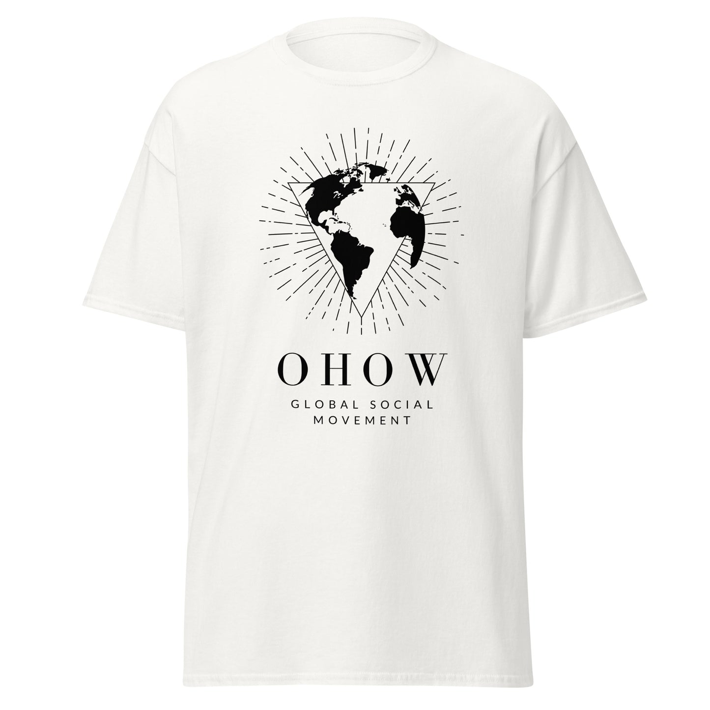 OHOW social global movement Unisex T-shirt