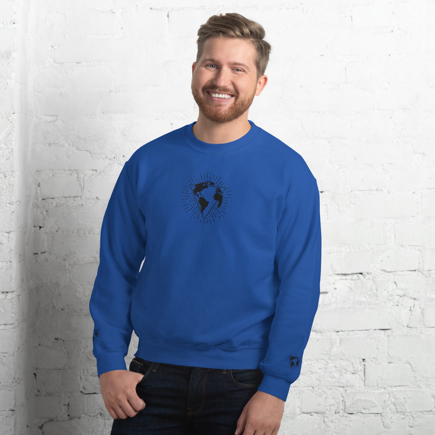 One Humanity deluxe Unisex Sweatshirt