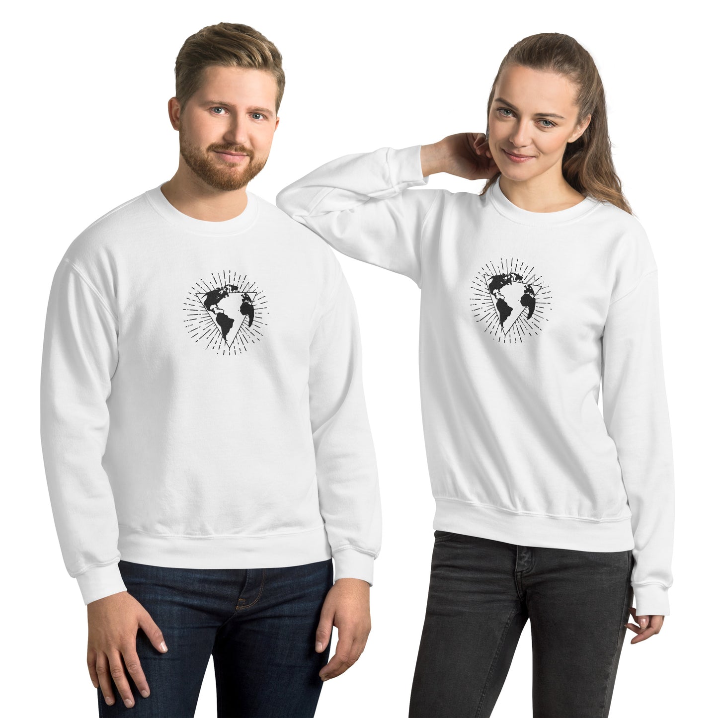 One Humanity deluxe Unisex Sweatshirt